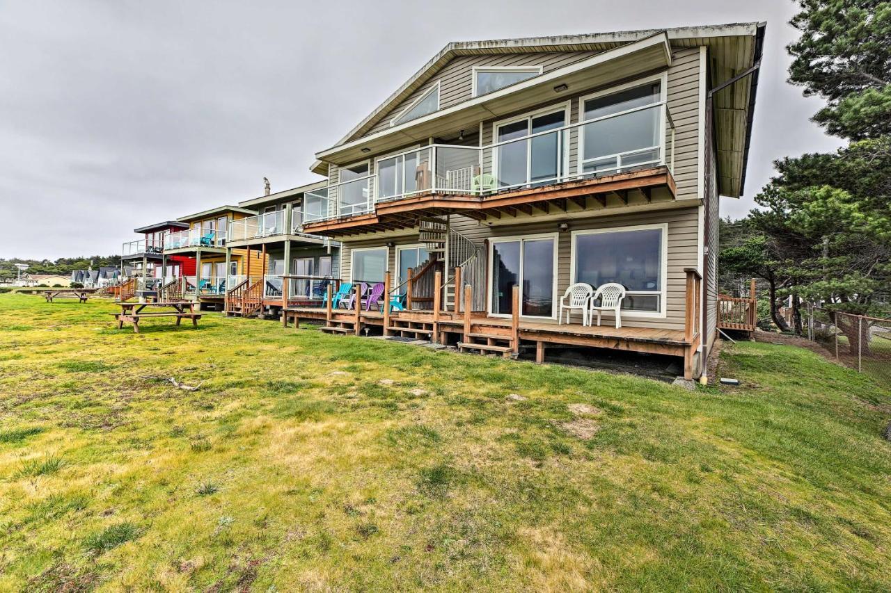 Sanderling Sea Cottages, Unit 12 Waldport Esterno foto